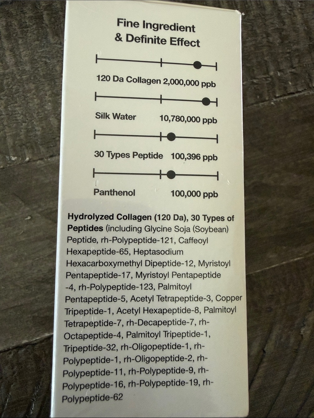Silk Peptide Intensive Ampoule - Deep Collagen - New in sealed box - Picture 2 of 5